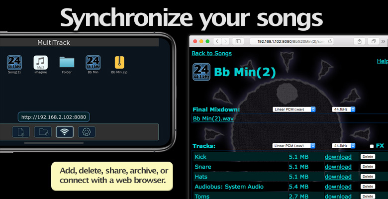 Synchronize your songs